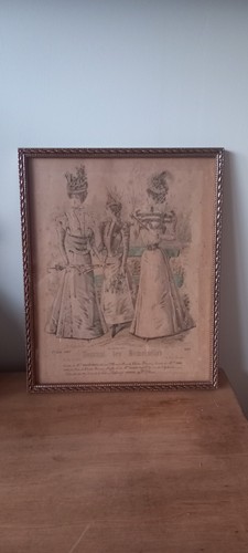 Cadre ancien gravure - ancien,