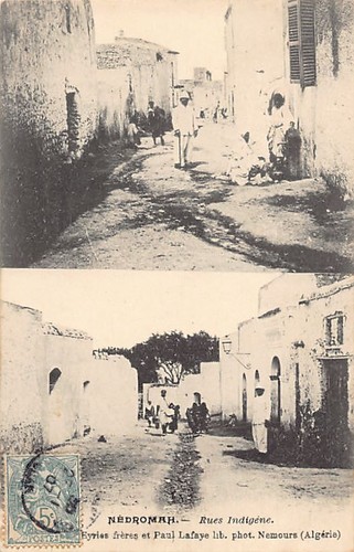 Algérie nédroma rue - algérie,