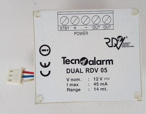 Tecnoalarm 12v 45ma 14mt sael - 14mt,