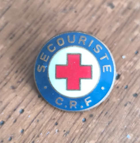 Insigne secouriste crf croix - crf,