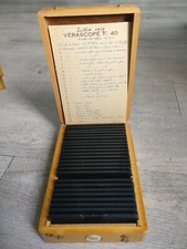 Rare Verascope F 40 stéréoscope 24 vues couleurs Chamonix, route des Alpes 1959