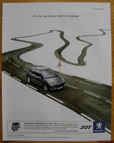 Publicité papier voiture - publicité,