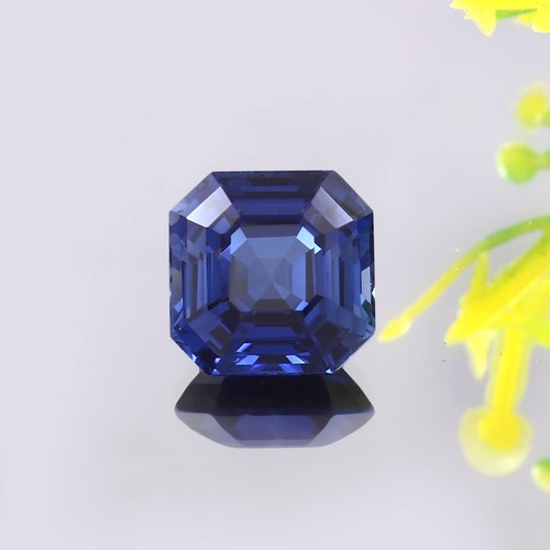Saphir bleu ceylan naturel - ceylan,