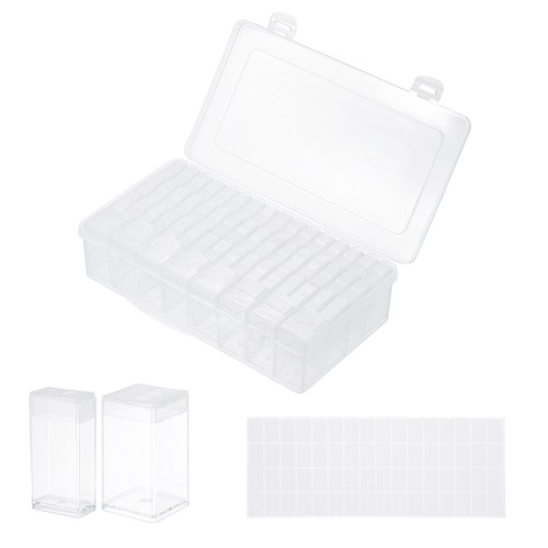 Boîtes perles transparentes