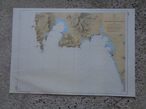 Carte marine port - carte,