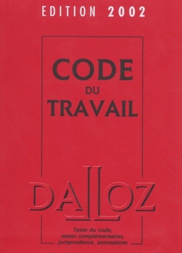 Code travail édition - du,