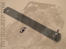 PLAQUE RENFORT CADRE BATTERIE A1757 JEEP FORD GPW . willys m201 us  ww2