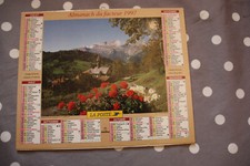 Almanach facteur,Calendrier 1997,Ideal collectionneurs,Anniversaires,Naissances