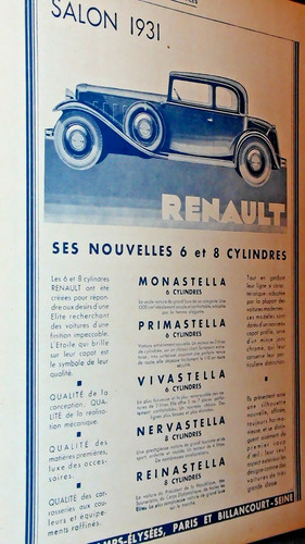 Renault publicités anciennes - publicitÉs,