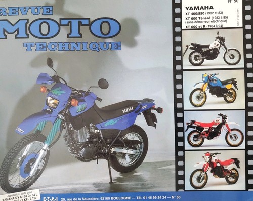 Yamaha 400 550 600 - , xt