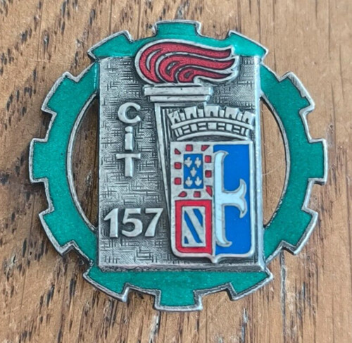 Insigne militaire cit 157 - insigne,