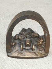 Sculpture bronze trophée