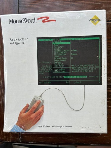 Mouse word for apple iic - word,