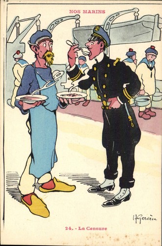 Nos marins censure - nos, la