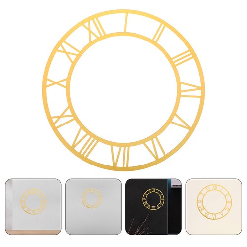 Horloge miroir rond - horloge,