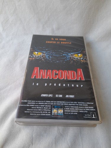 Video vhs anaconda - k7,