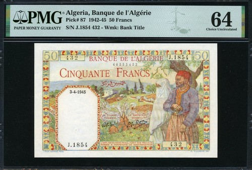 Algérie 1942 1945 50 - 1942-1945, ,