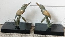 Serre livres bronze  Art déco Martin Pecheur  WENNING DIETMAR ?