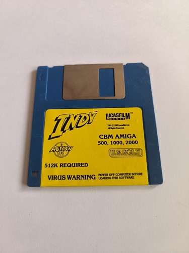 Jeu disquette amiga cbm indy - amiga,