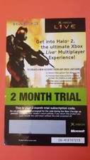 Carte promo XBOX LIVE 2 mois essai / notice - code inutilisé *EXPIRÉ*