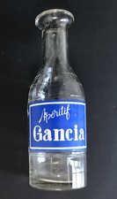 GANCIA CARAFE PUBLICITAIRE ANCIENNE APÉRITIF ABSINTHE ORANGE RARE