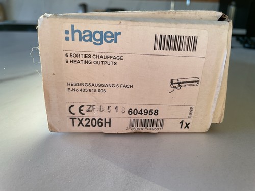 Hager sorties chauffage - 6,