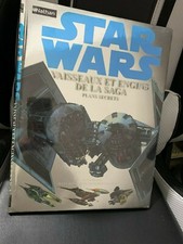 STAR WARS - VAISSEAUX ET ENGINS DE LA SAGA - PLANS SECRETS - LIVRE NEUF EMBALLE