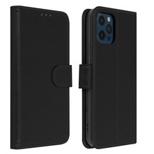 Étui Apple iPhone 12 Pro Max Protection avec Porte-carte Fonction Support noir