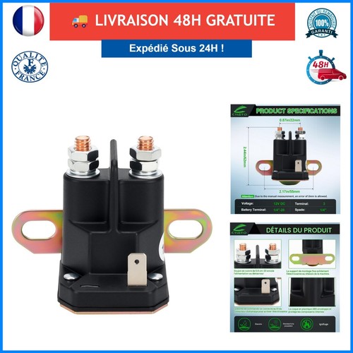 Relais démarrage 12v - 12v, pour
