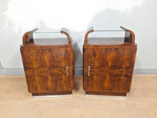 Paire de tables de chevet Art