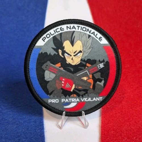 écusson scratch police - à,