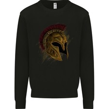 Sweat À Capuche Pour Hommes Spartan Helmet Gym Bodybuilding Training