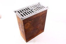 Ancien Cadre De Porte De Four Isolante Pour Cheminée Art Déco Bauhaus