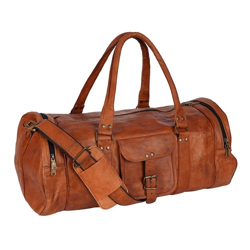 Sac sport vintage cuir - sport, en