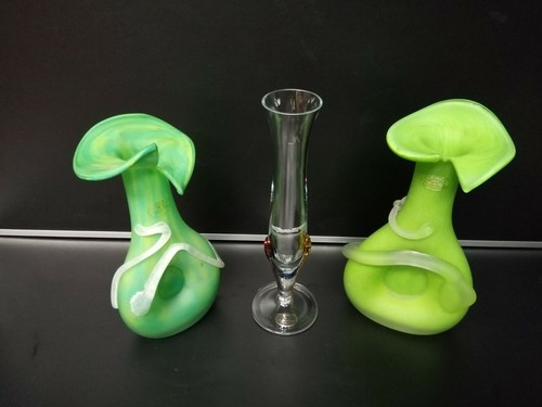 Vase pâte verre cristal - de,