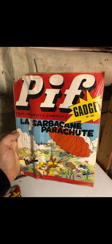Pif gadget sous blister avec - pif,