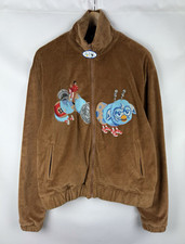 Veste de survêtement homme Von Dutch velours Y2K brodée taille S