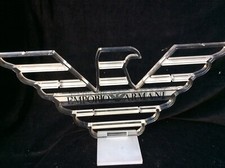 Présentoir  pubicitaire ancien Armani en Plexiglas