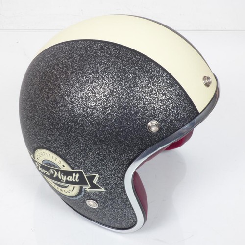 Casque bol jet torx wyatt - casque, noir