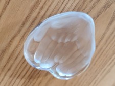 DAUM. France.cœur cristal."signé"