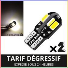 2 X Ampoule Led w5w T10 Can