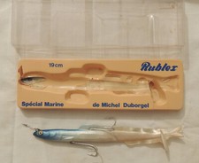 Vintage fishing lure spécial marine "Rublex" de Michel Duborgel 19 cm