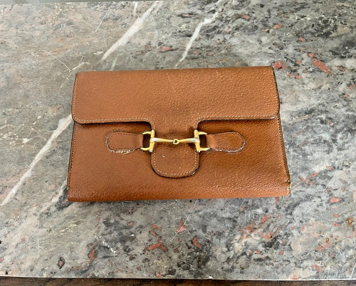 Ancien vintage portefeuille - ancien,