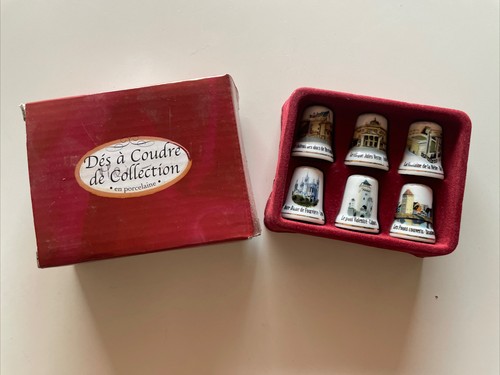 Coffret dés coudre en - coffret,