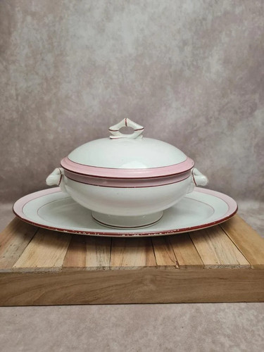Soupière plat sarreguemines - ,