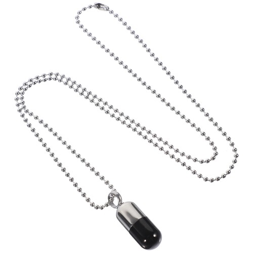 Capsules pendentif collier - capsules,