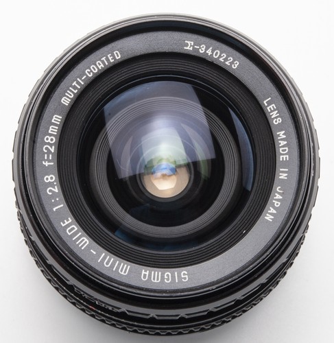 Sigma mini wide 28mm - sigma, 1:2.8