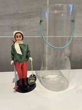 Poupée Folklorique ancienne : skieuse de   L’alpe D’Huez .« Poupée Kay. »