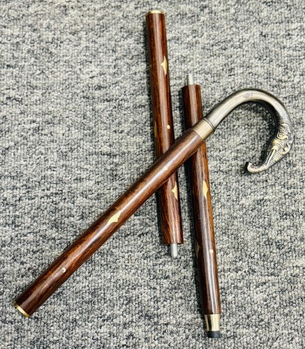 Ancien bâton marche - bâton, manche