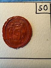 SCEAU CACHET  DE  CIRE  DU